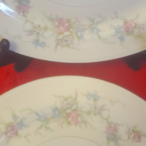 2 piece of Eggshell Nautilus Dinner Plates, USA. G48N5 - Picture 8 of 8